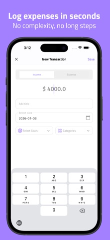 Daily Expense Tracker & Budget Screenshot 2 of 4