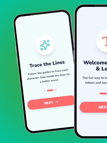 Trace Learn: Letters & Numbers iPad screenshot