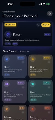 Attunes: Binaural Breathwork Screenshot 2 of 5