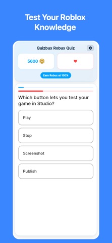Quizbux - Robux Quiz Screenshot 2 of 3