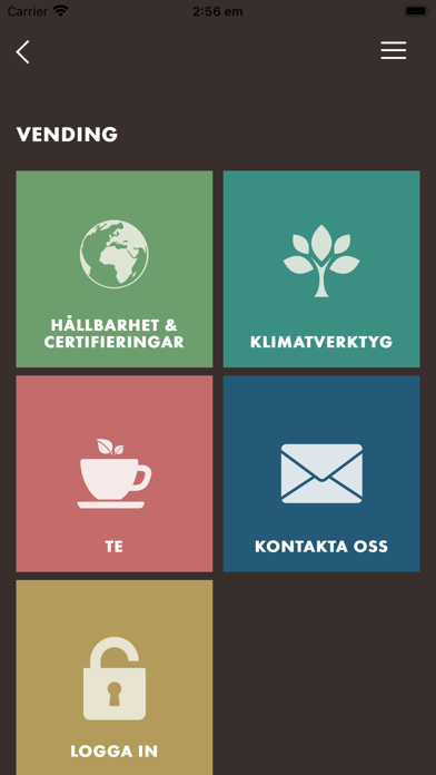 Kaffeappen Screenshot