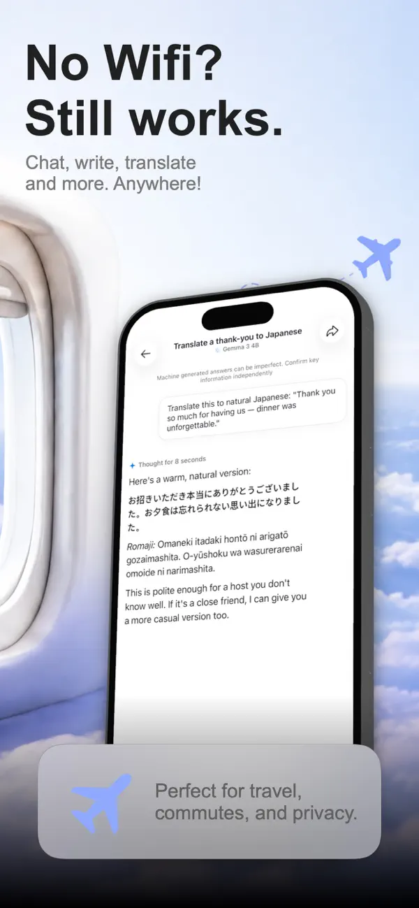 Haplo AI: Offline & Private AI Screenshot 2