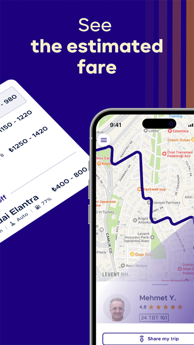 bitaksi - your closest taxi! Screenshot