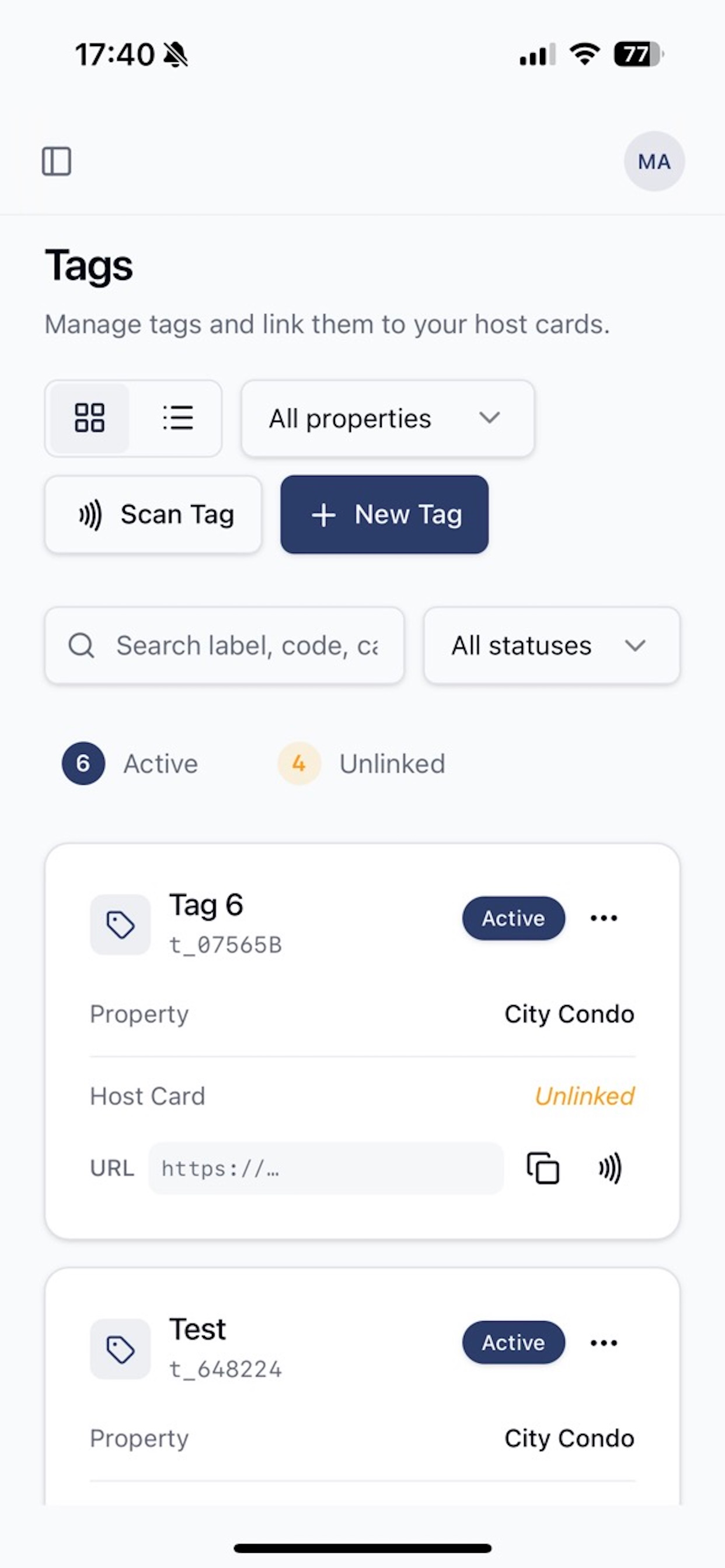 Host Tags