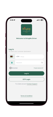 BringMe (boda/driver) screenshot