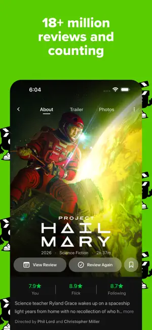 Flick: Rate Movies & Shows iPhone screenshot 4