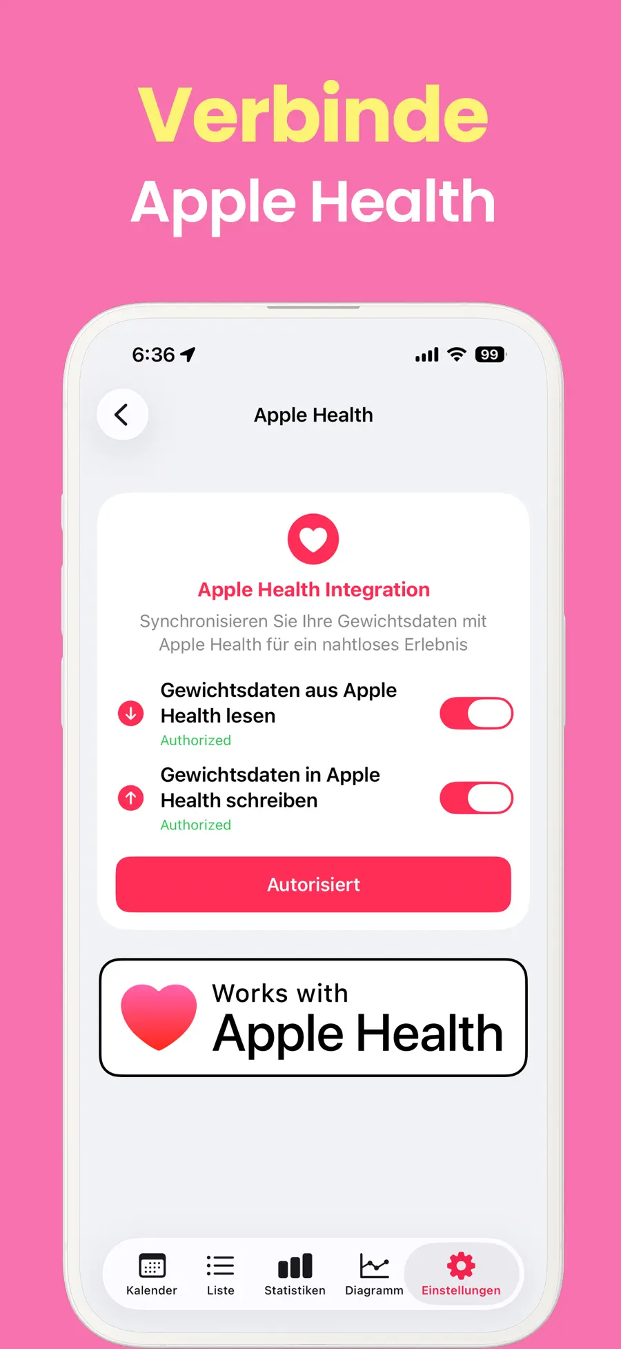 Gewichtstagebuch + screenshot 6