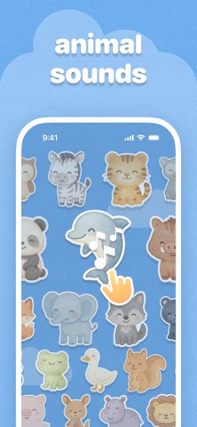 Zuzuzoo Animal Learning Games iPhone screenshot