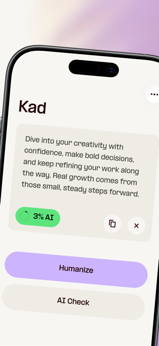 Humanize AI Detector : Kad Screenshot 2 of 5