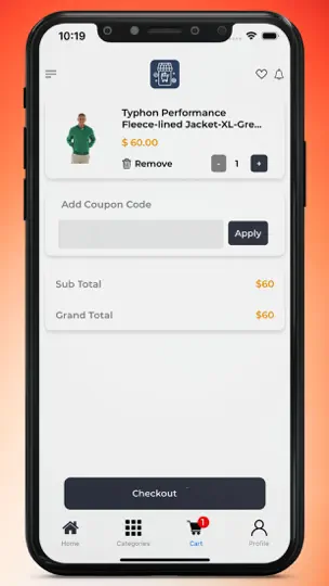 Capture d'écran de Mobile App For Magento 2 sur iPhone 9