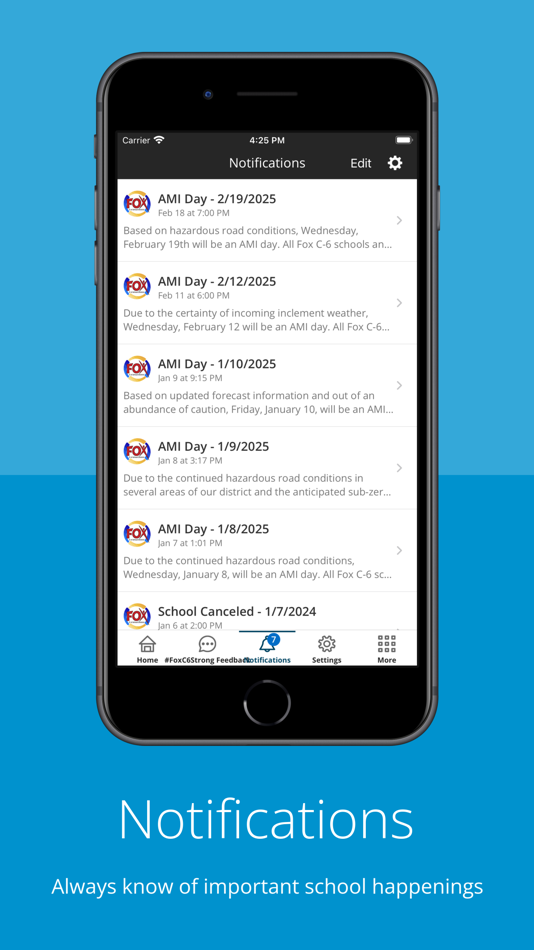 #3. Fox C-6 School District (iOS) De: Fox C-6 School District