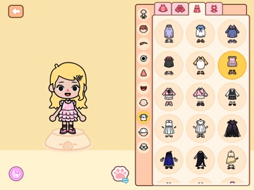 Mia World iPad screenshot