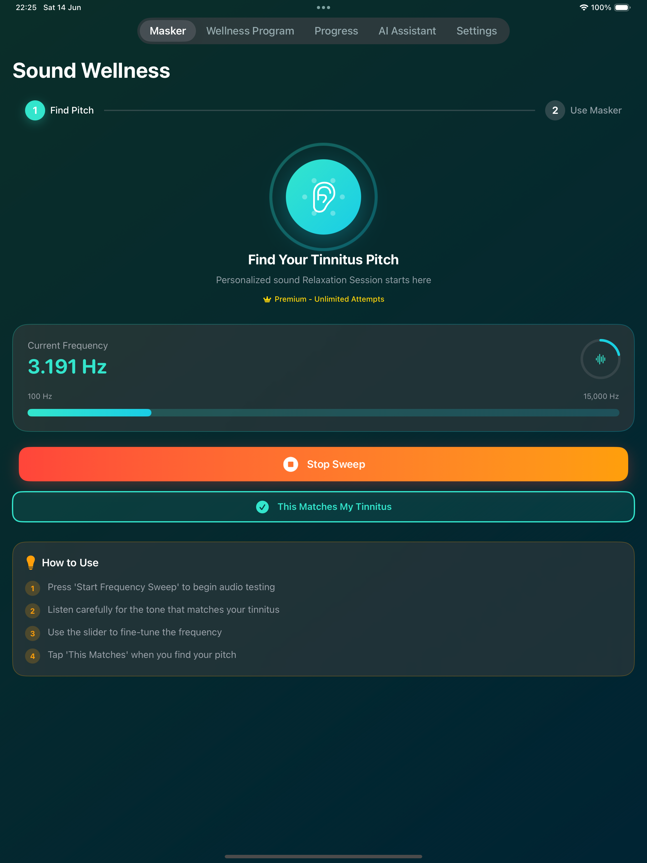 TinniCalm: Tinnitus Relief screenshot 10