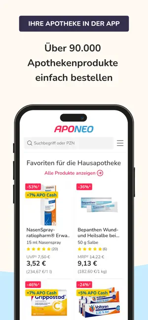 APONEO: E-Rezept & Apotheke iPhone screenshot 4