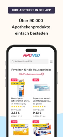 APONEO: E-Rezept & Apotheke iPhone screenshot 4