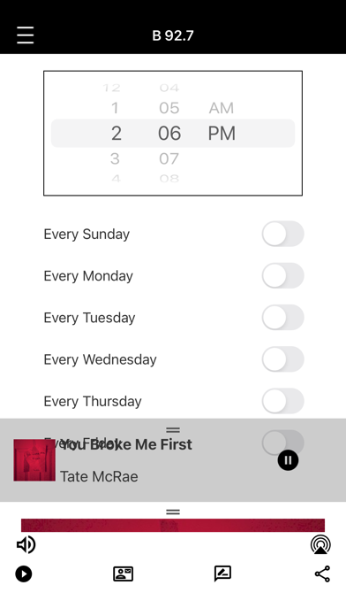 B92.7 KBMW Screenshot