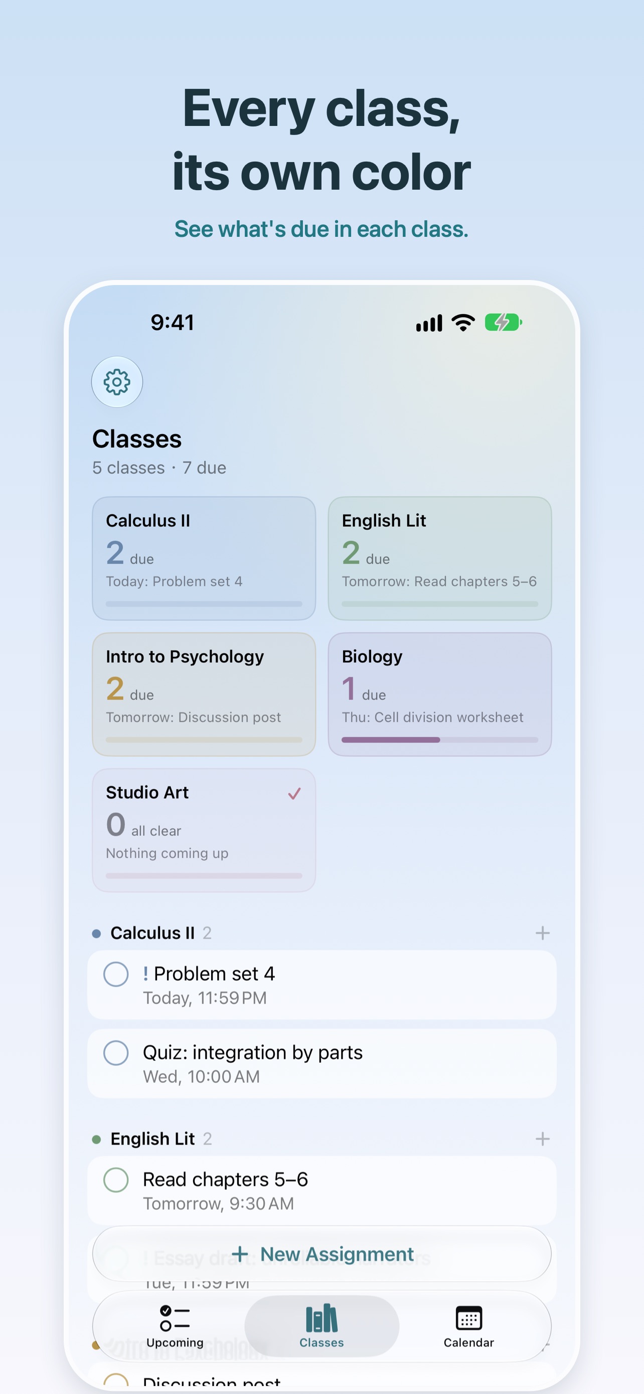 Screenshot 3 of Skylist: Homework Planner