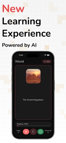 Cardly - AI Flashcard Maker iPhone screenshot