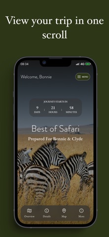 Phil West Safaris screenshot