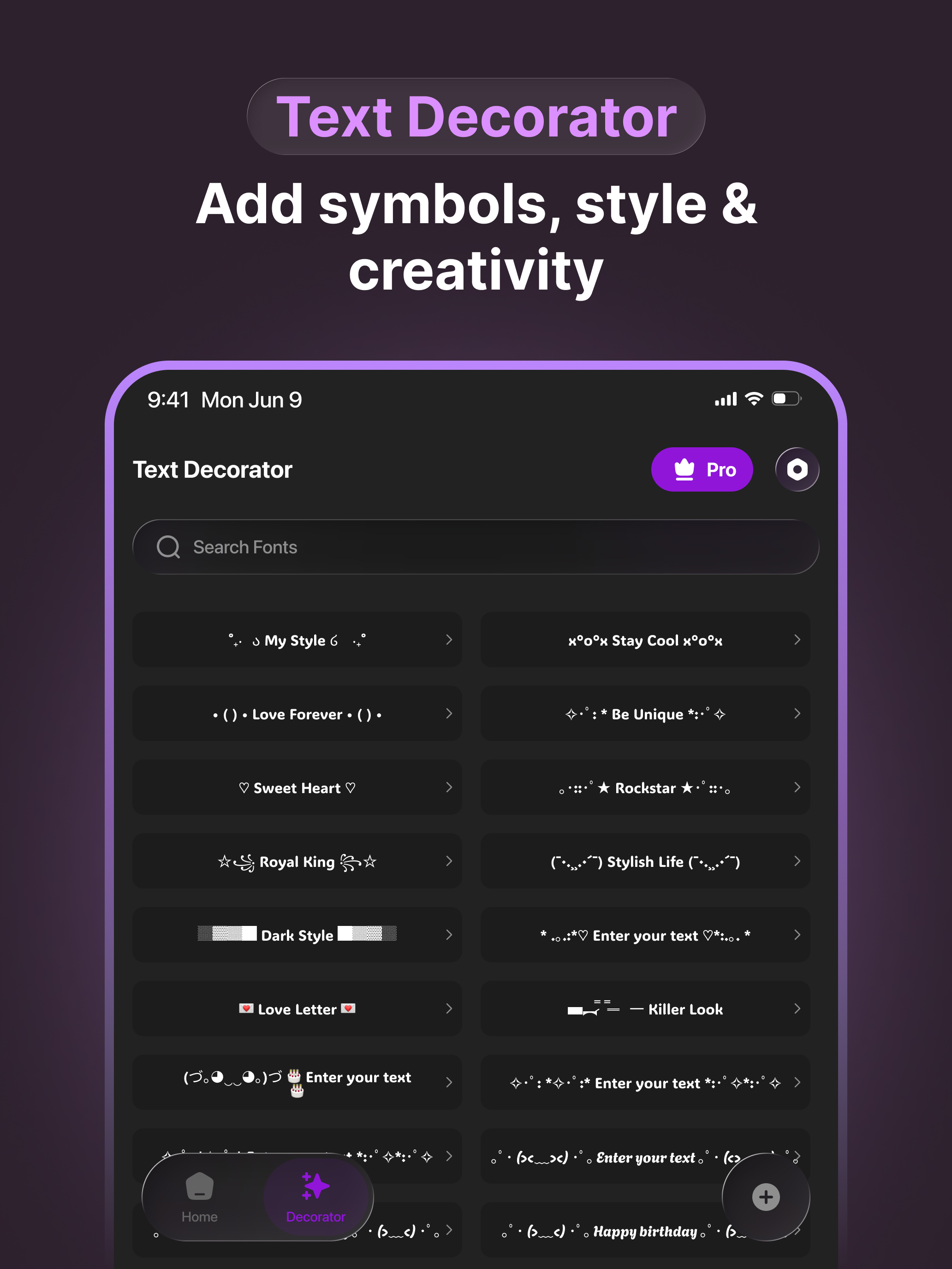 Fonts Style - Lettering Design