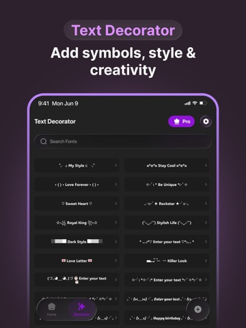 Fonts Style - Lettering Design iPad screenshot
