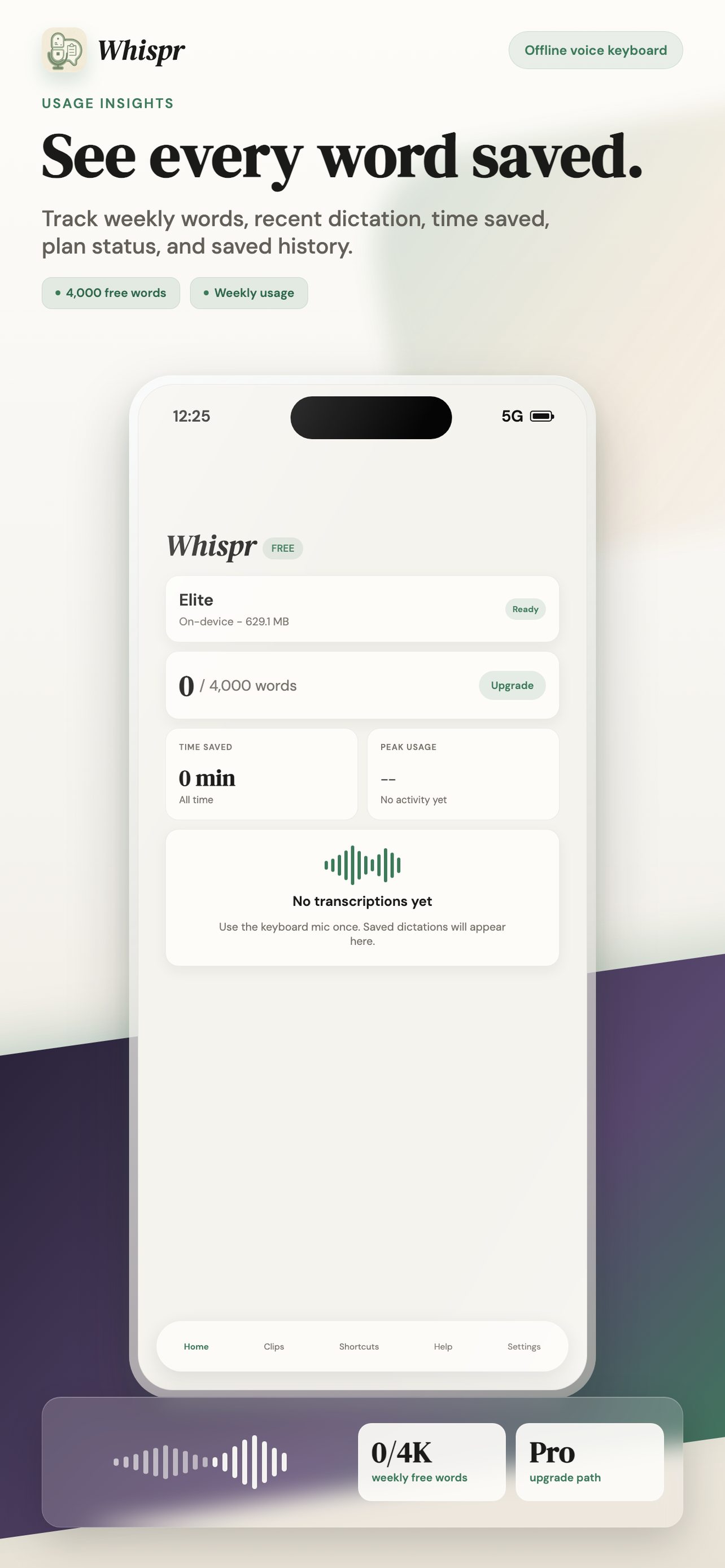 Whispr: Voice Keyboard & Text screenshot 6