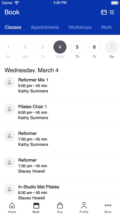 Screenshot #2 pour Body Energy Fitness