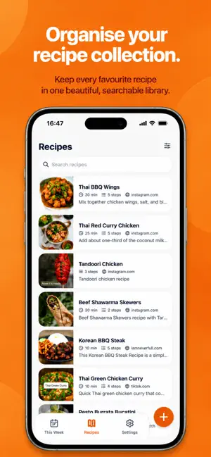 Recipe Keeper: DinnerSorted screenshot 3