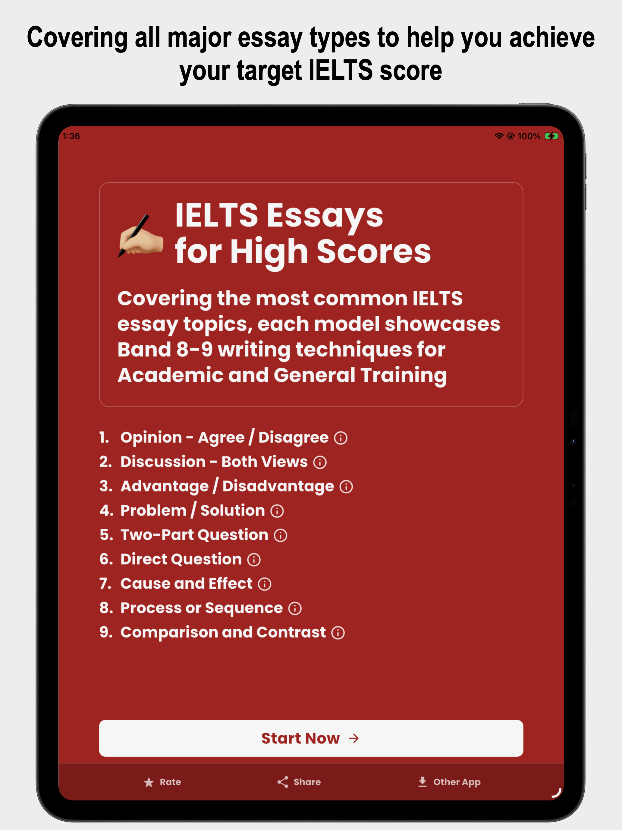 IELTS Essays - Aim for 9 screenshot 7