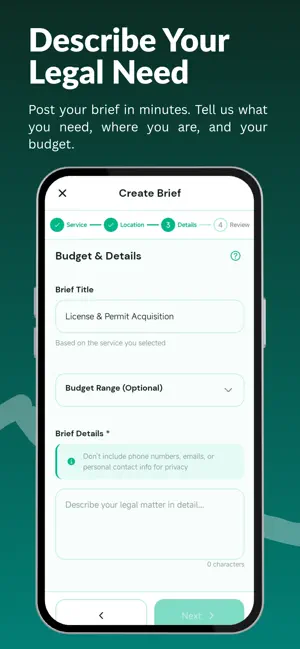 Advoca: Find a Verified Lawyer screenshot 2