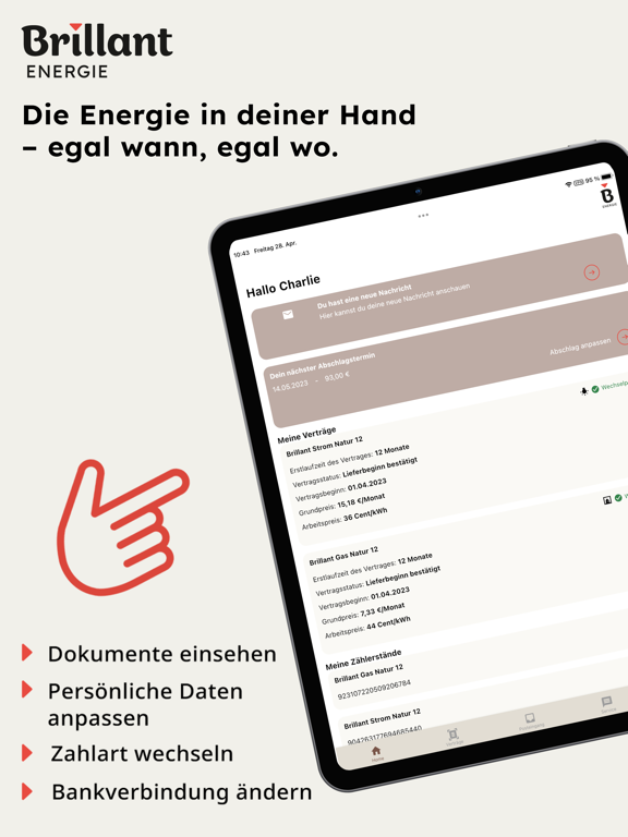 Screenshot #4 pour Brillant Energie. Strom & mehr