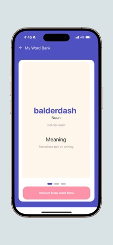 Vocablogy screenshot