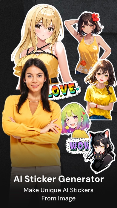 AI Sticker Lab - Anime Sticker Screenshot