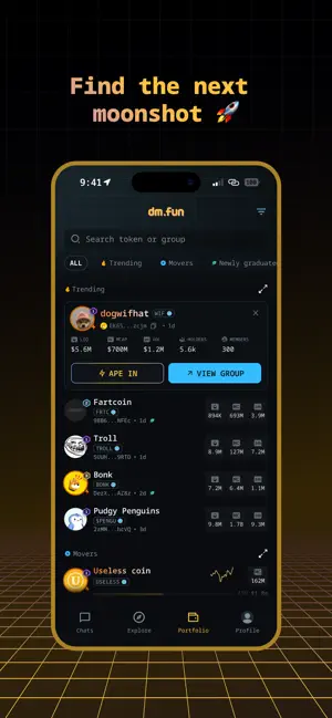 dm.fun screenshot 1