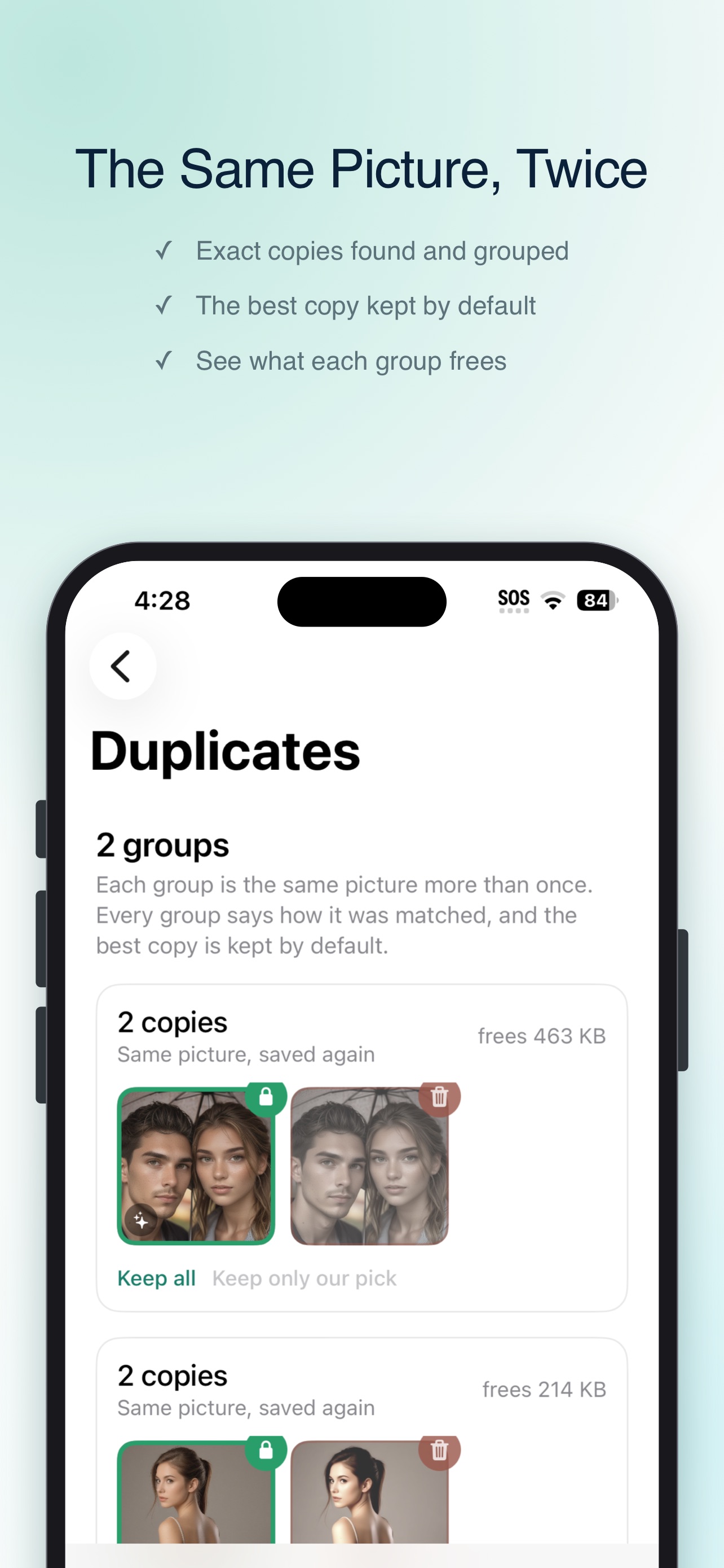 Screenshot 3 of PhotoMuse: Photo Cleaner