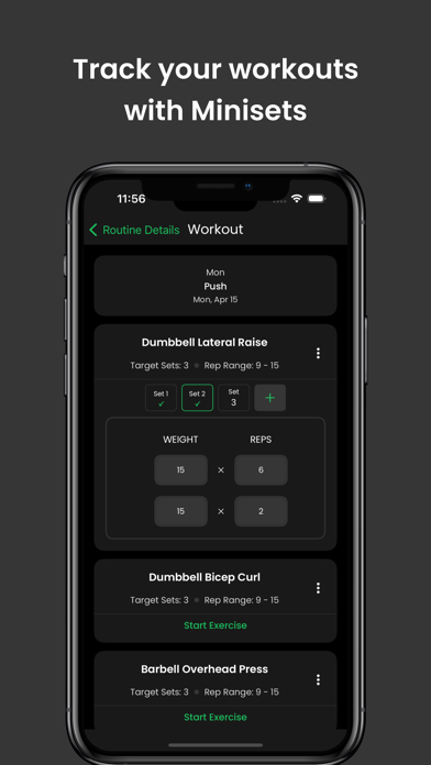 Screenshot #3 pour Iso Lift: Workout & Fitness