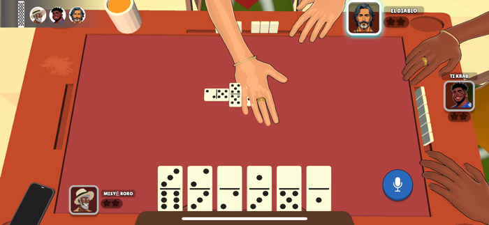 Domino Clash - Domino Caribéen