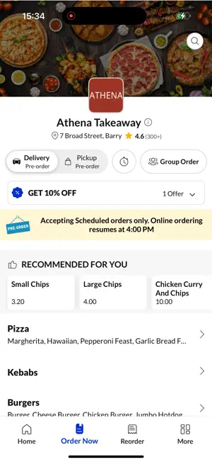 Athena Takeaway screenshot 2