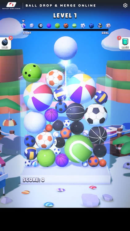 Ball Drop And Merge 3D Online