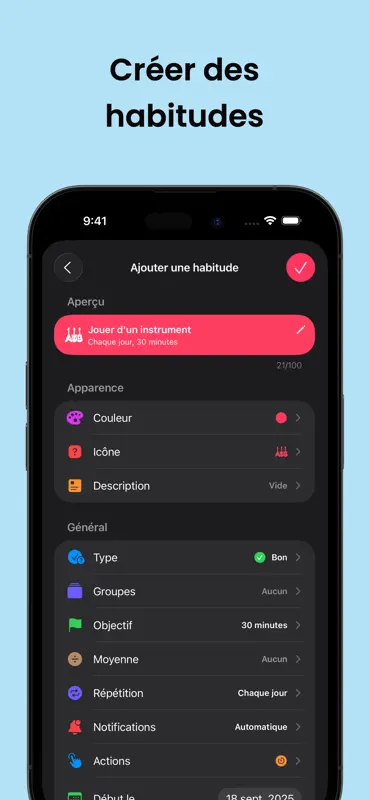 Grit: ADHS Gewohnheitstracker screenshot 7 of 8