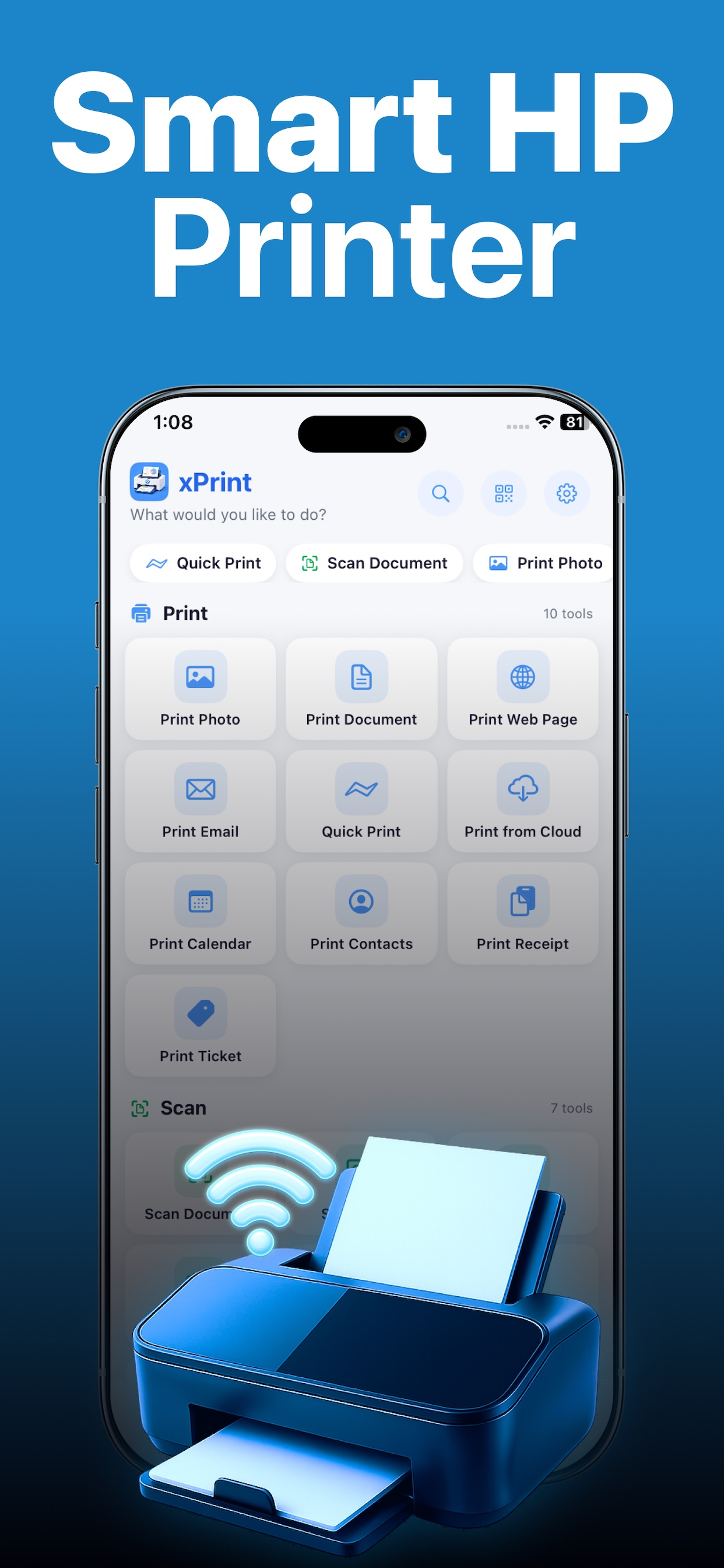 Smart Printer App for HP . screenshot 2