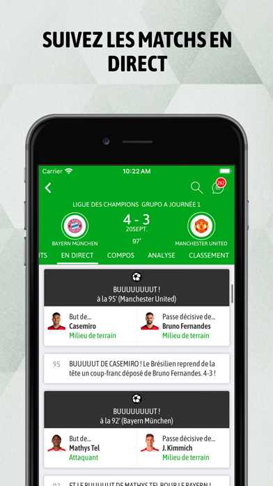 Screenshot #2 pour BeSoccer - Résultats en direct