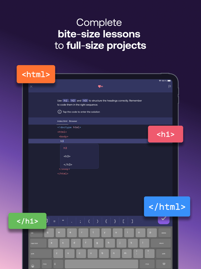 ‎Mimo: Learn Coding/Programming Screenshot