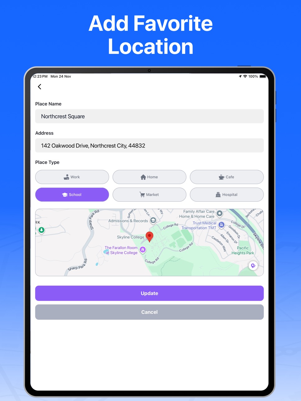 iPad screenshot