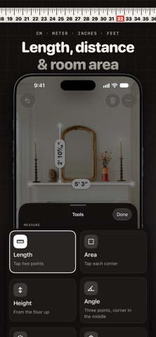 Tape Measure 3D: Ruler & Level screenshot 2