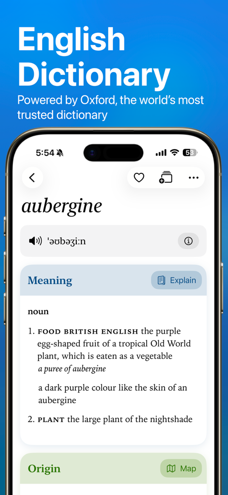 LookUp: English Dictionary screenshot 1