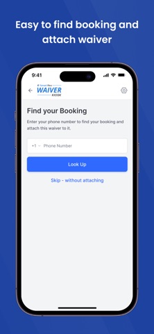SmartRez Waiver Kiosk iPhone screenshot