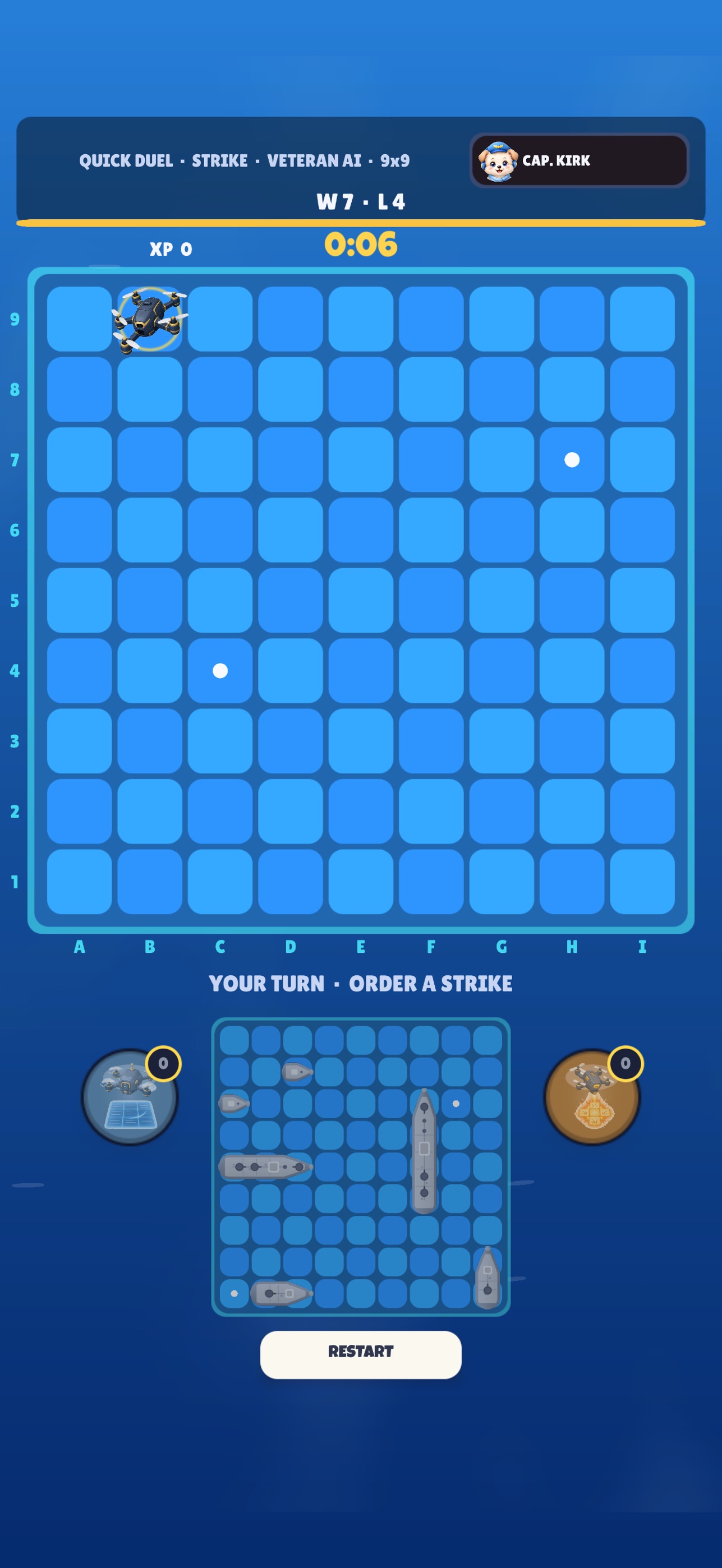 Screenshot 2 of Drone Fleet Wars