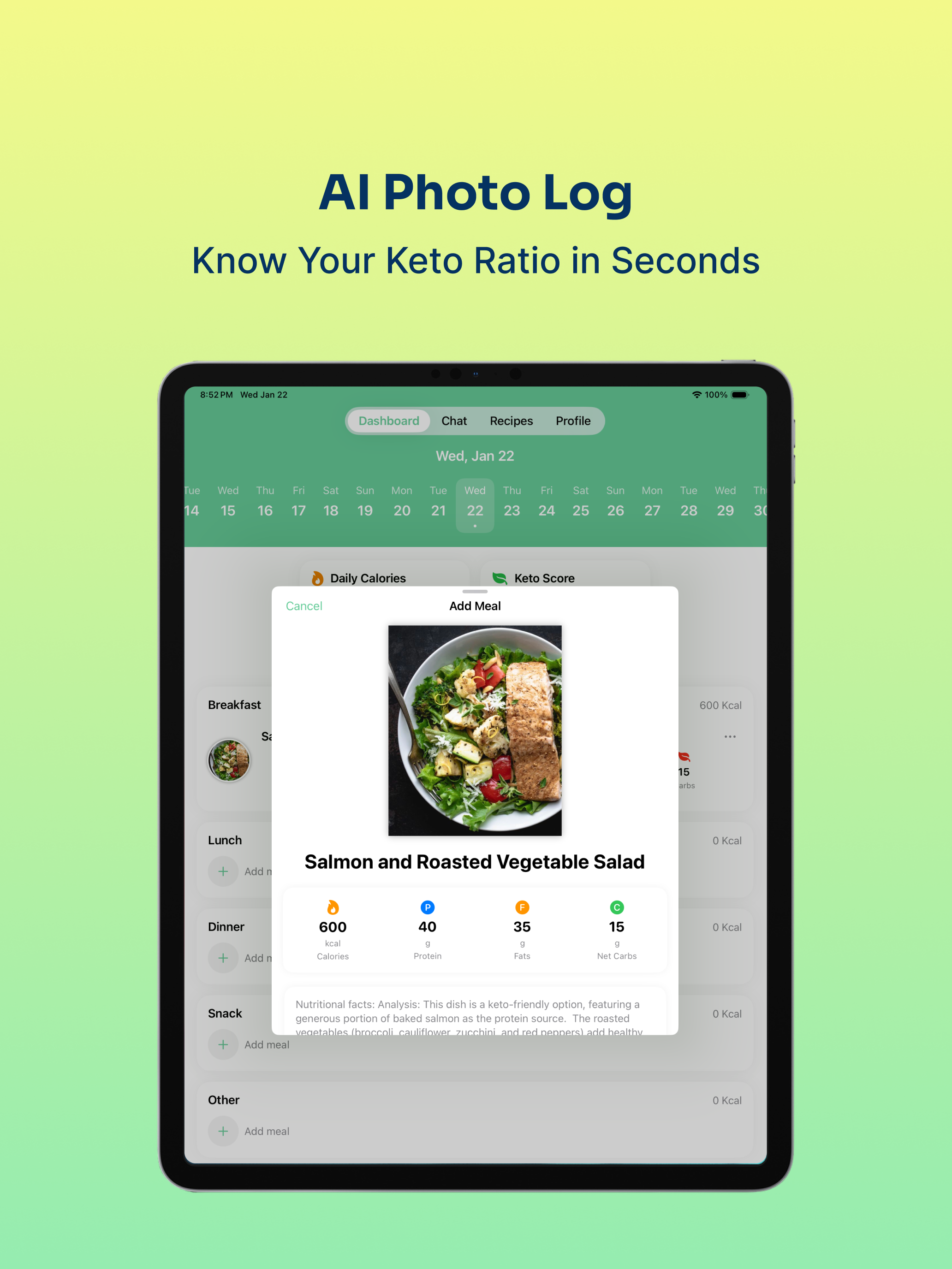Keto AI Tracker & Meal Planner screenshot 9