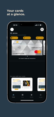 Providus Card App screenshot
